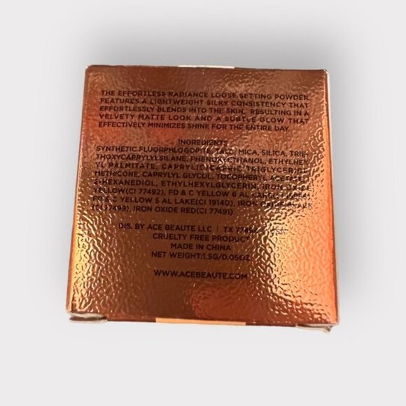 NWT ACE BEAUTÉ Effortless Radiance Loose Setting Powder in Medium - Picture 3 of 6